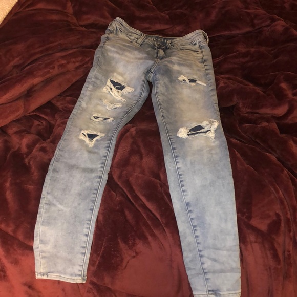American Eagle Outfitters Denim - American eagle super hi rise